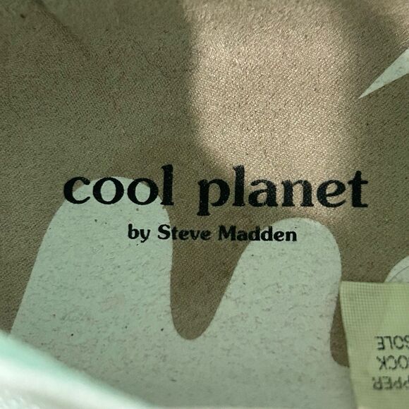 Steve Madden Sneakers Women’s Size 11 Mint Green Cool Planet VALERYY Tie-Up - Picture 7 of 12